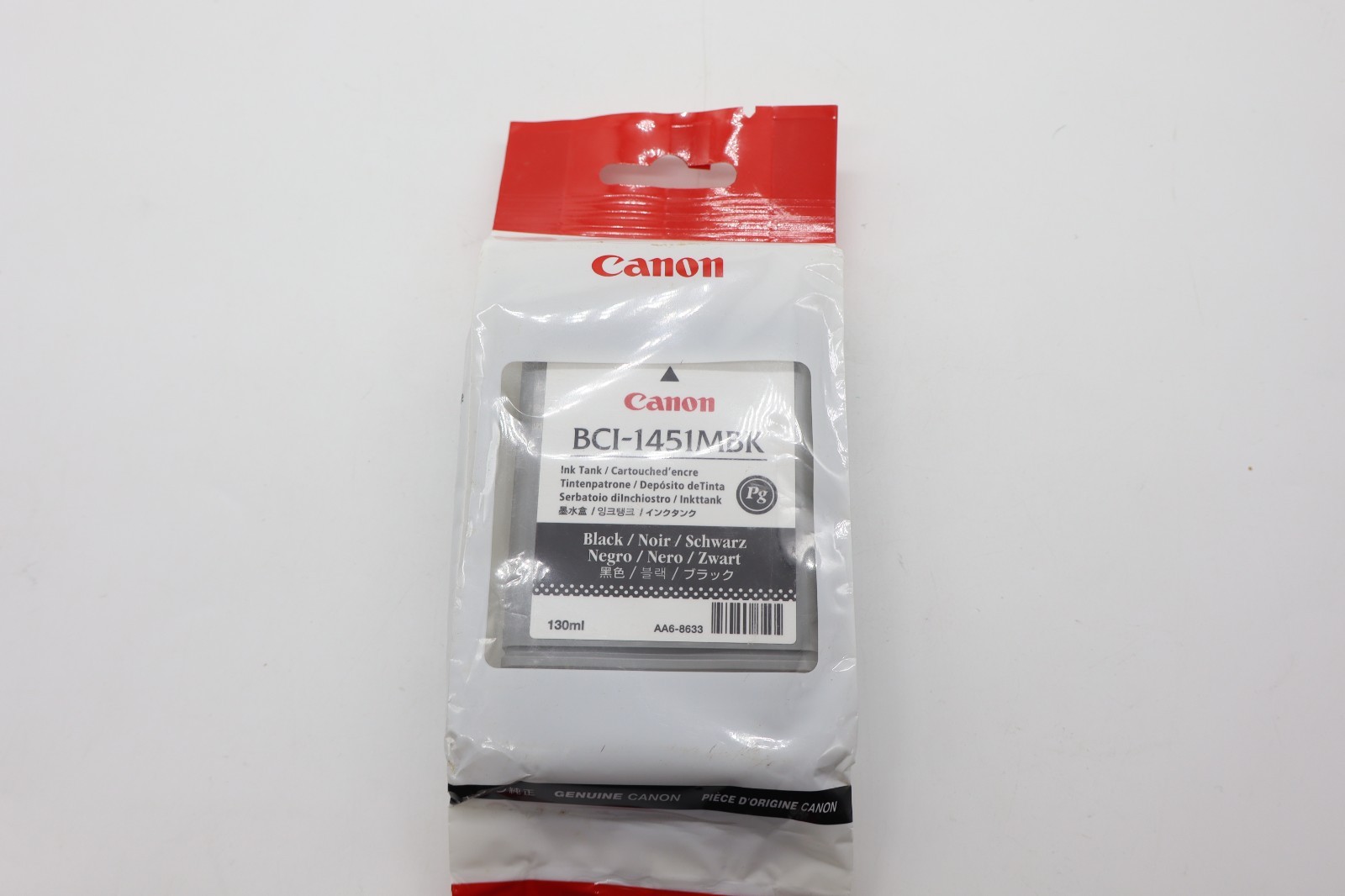 Canon BCI-1451MBK Matte Black Ink Tank 130ml Factory Sealed