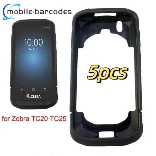 5pcs New Protective Bumper Case for Zebra TC20 TC200J TC25 Touch Barcode Scanner