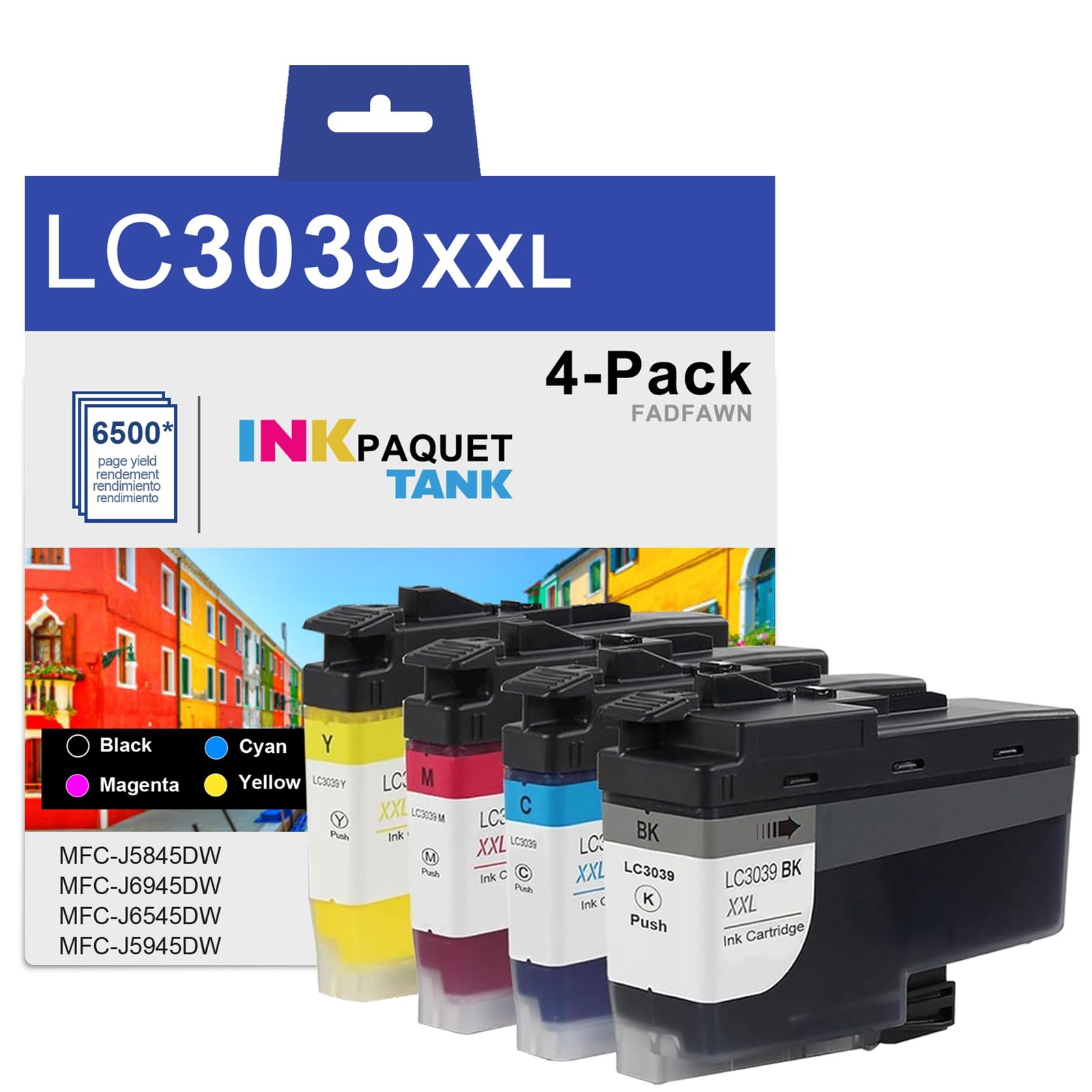 LC3039 BK/C/M/Y Ink Cartridge for Brother LC3039 Ink Cartridges