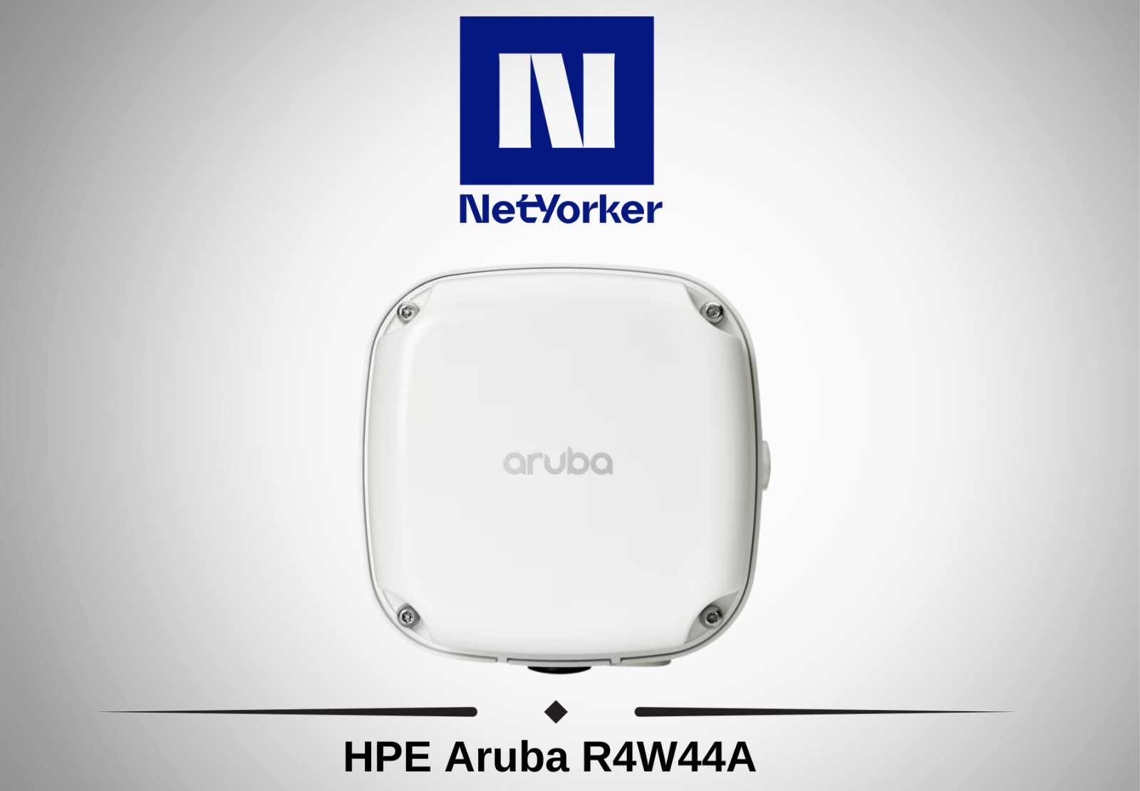 HPE Aruba R4W44A  AP‑565 (US) 802.11ax Dual 2x2 Outdoor Wireless Access Point