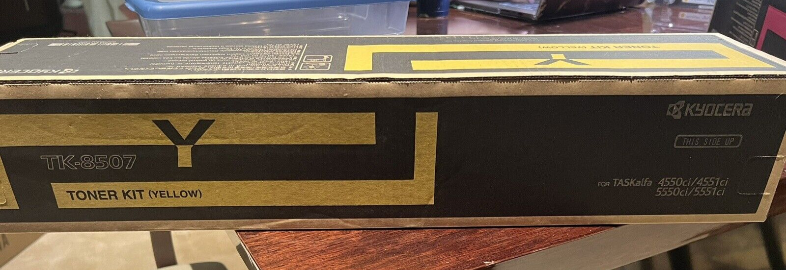 New (in the box) Kyocera TK-8507 Toner Kit (yellow)