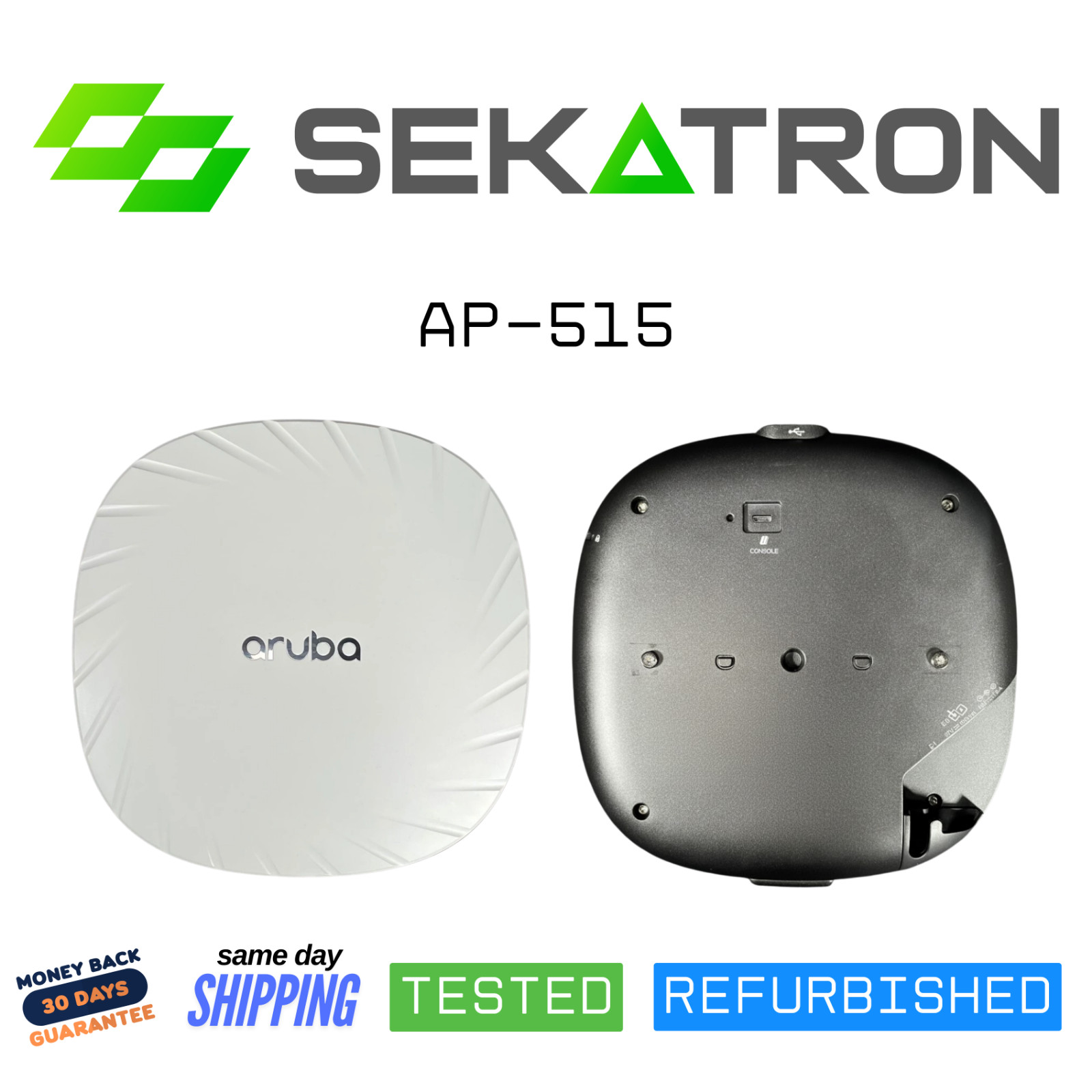 📡 Aruba AP-515 Q9H63A Access Point • Dual-Radio Wi-Fi 6 (802.11ax) ⚡FastShip