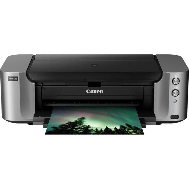 Canon PIXMA PRO-100 Inkjet Color Digital Photo Printer (6228B002)