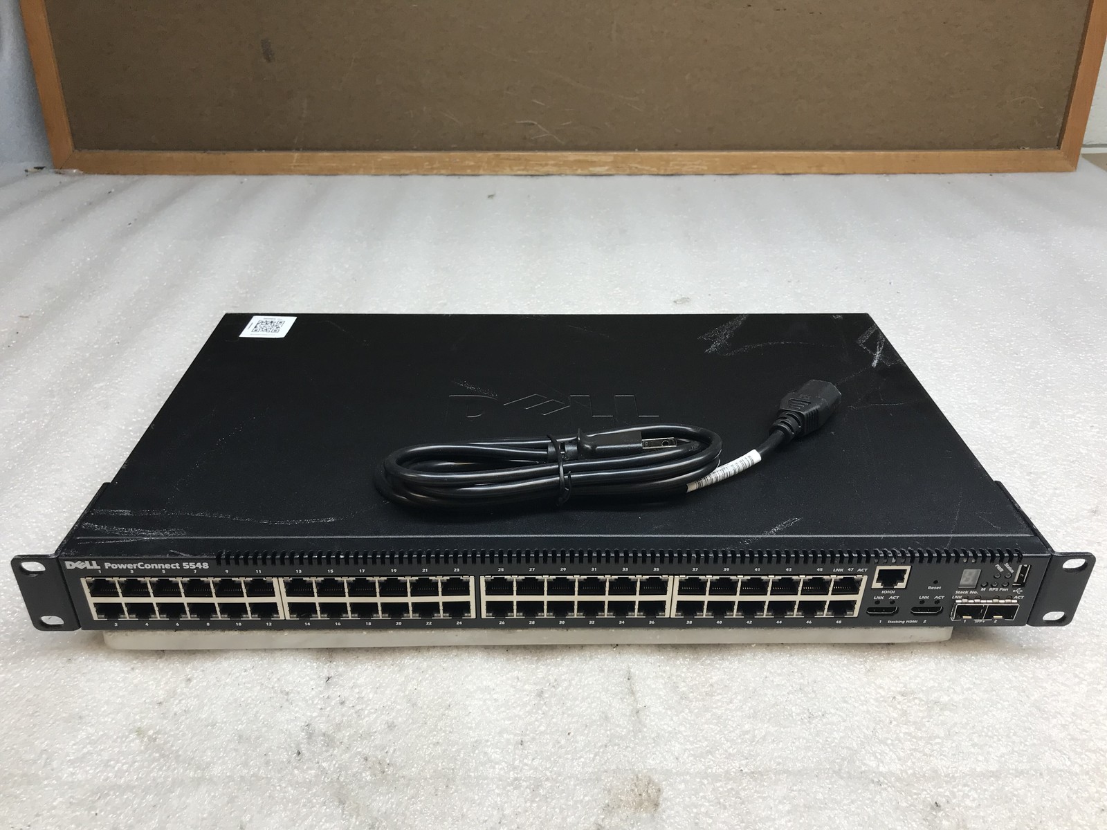 Dell PowerConnect 5548 48-Port Gigabit Managed Network Switch 2x 10Gb SFP+