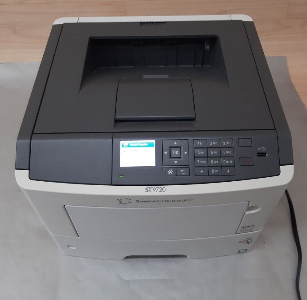 Source Technologies / Lexmark ST9720 MICR Monochrome Laser Printer 4514-635 READ