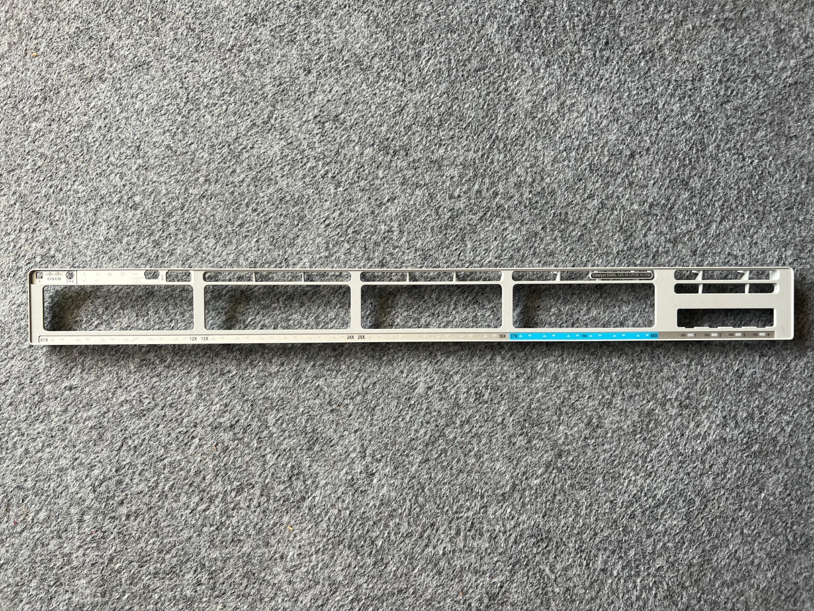 Cisco Catalyst C9300L-48UXG-4X-A 12X 36 UPoe 4x10G Faceplate for Replacement