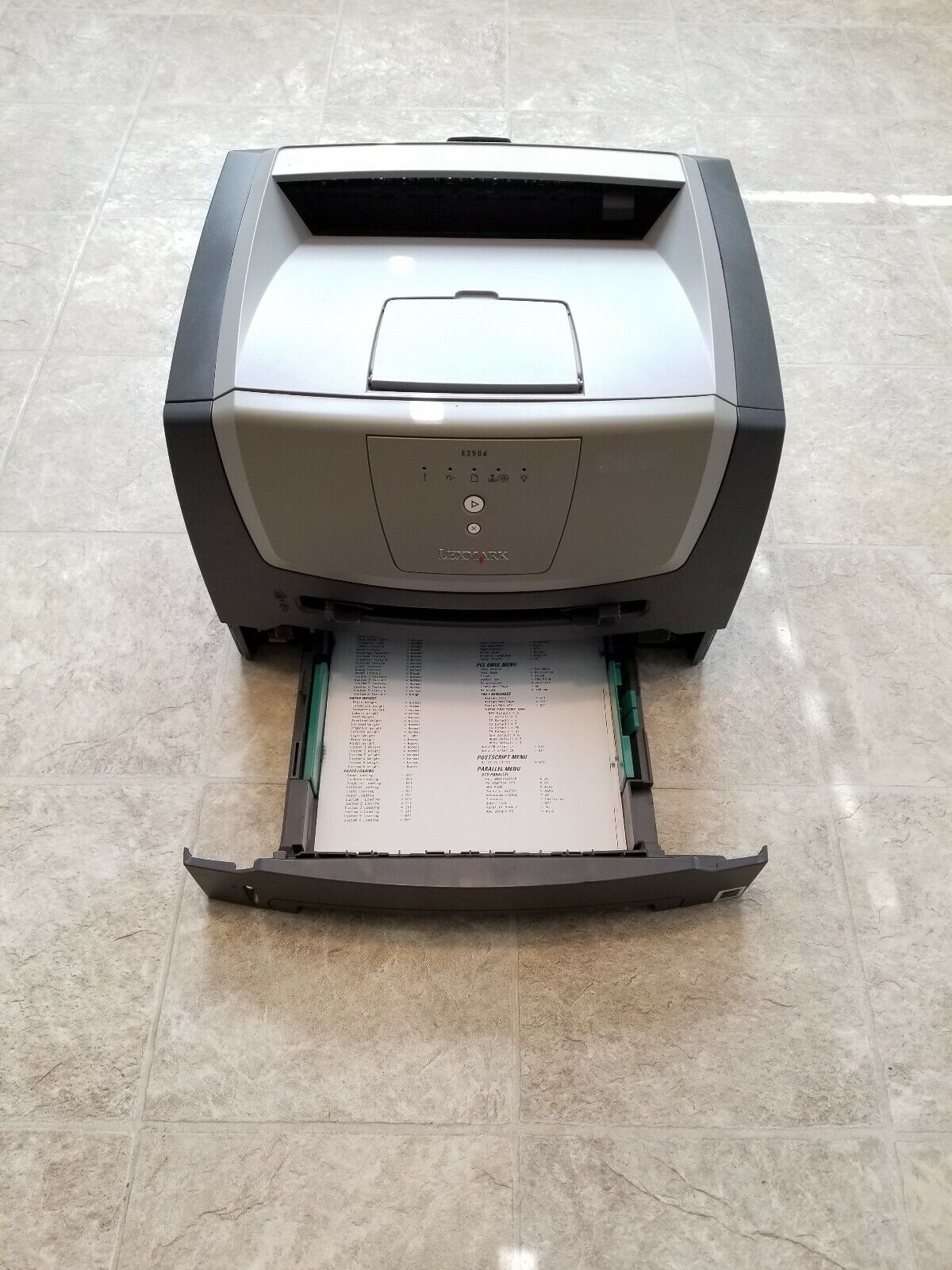 Lexmark E250d Workgroup monochrome Laser Printer