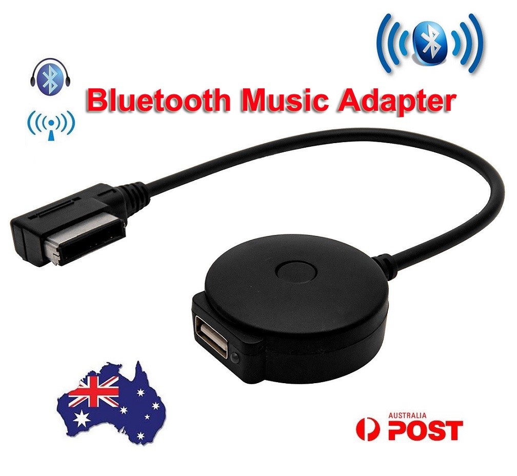 For AUX Audio Cable Adapter For Audi VW AMI MDI MMI Bluetooth Music Interface AU