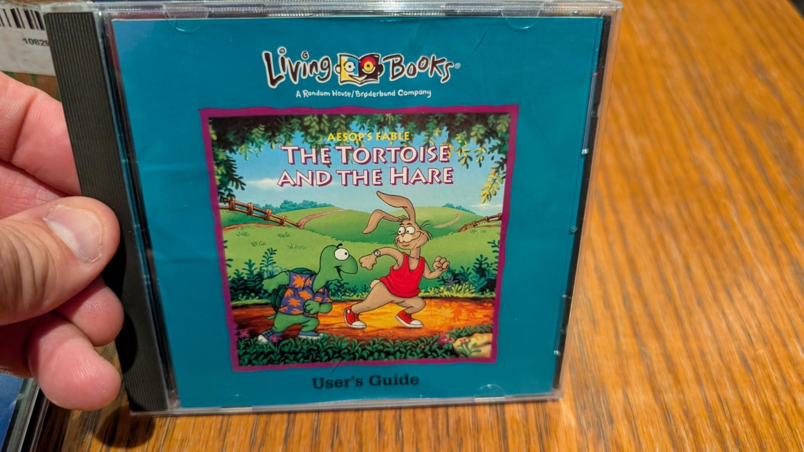 Living Books Aesop's Fable The Tortoise and the Hare 1994 CD-ROM User Guide