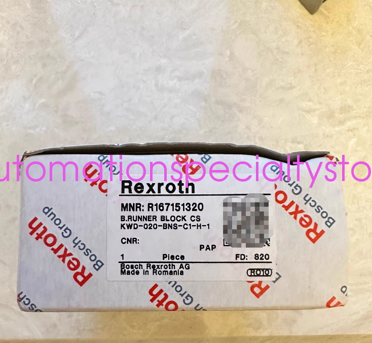 1PCS NEW Rexroth R167151320 Slider shipping Via DHL or Fedex