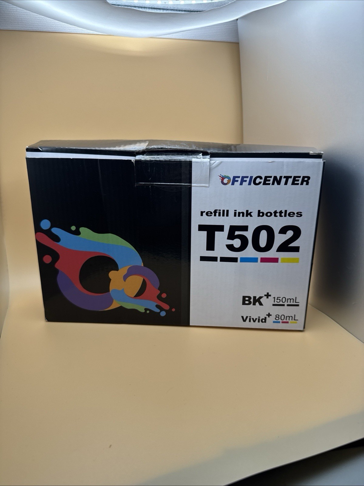 Officenter T502 EcoTank Refill Ink Kit 5 Pack