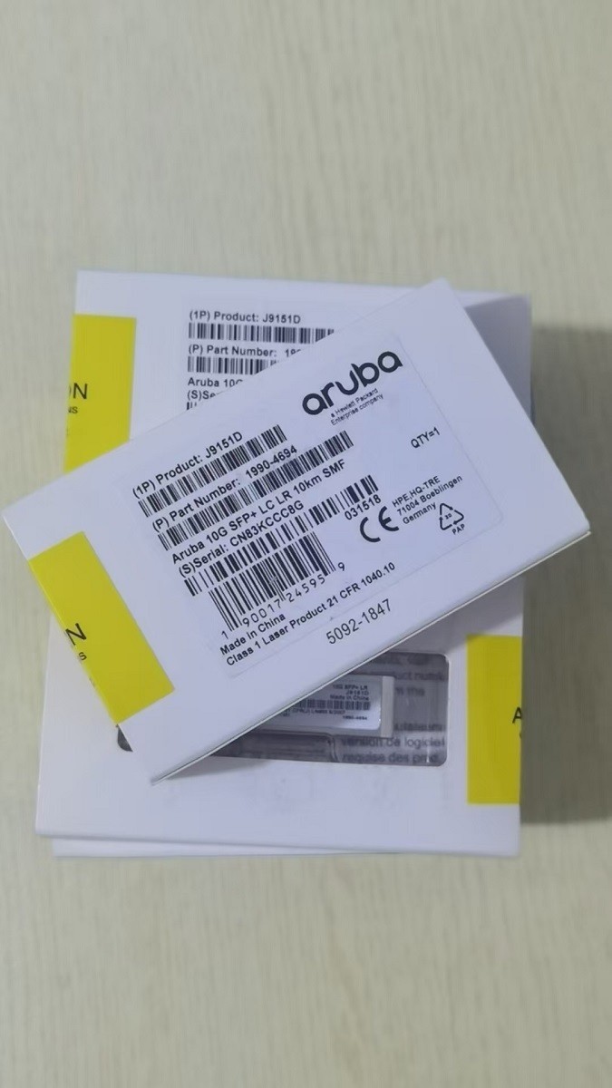NEW J9151D HPE / Aruba 10G SFP+ LC LR 10km SFP+ transceiver Module