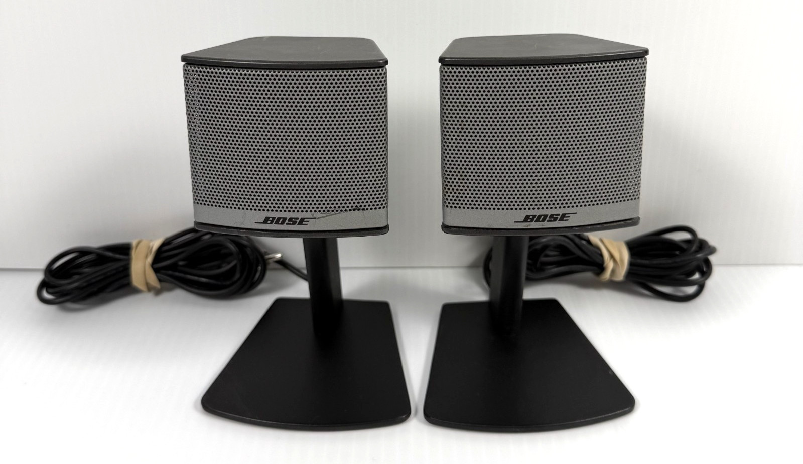 Set of Bose Companion 3 Series II Multimedia Satellite Computer Speakers ONLY