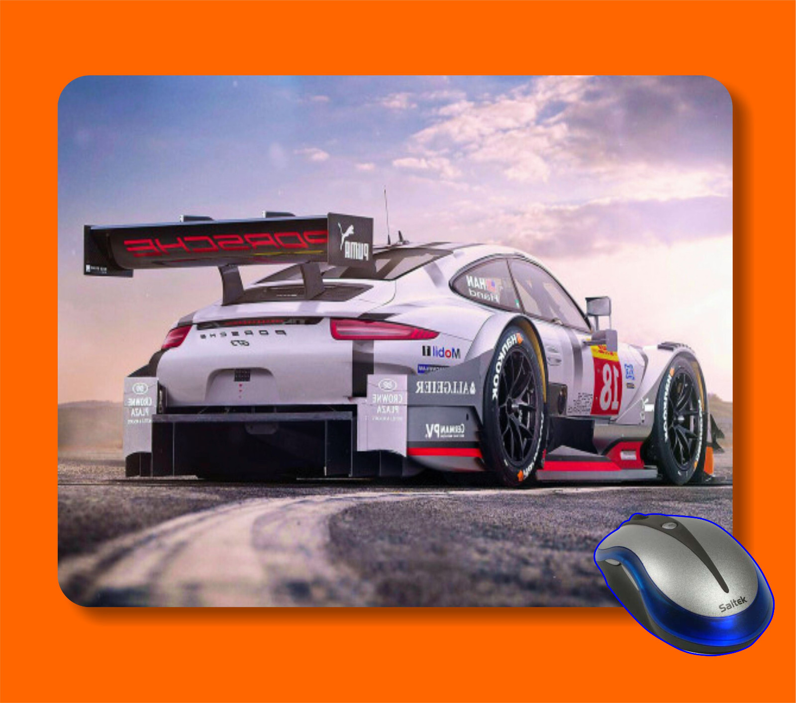 Porsche Computer Race Car Mouse Pad Gift p02