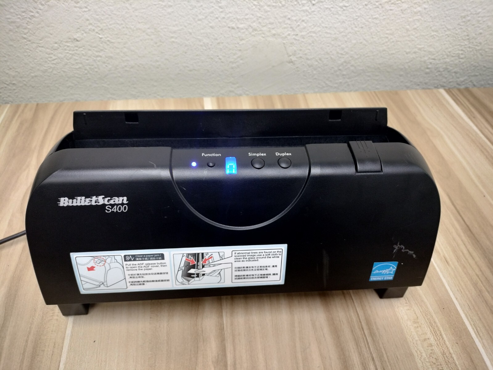 BulletScan Ivina S400 Scanner *NO ADAPTER*READ DESC*