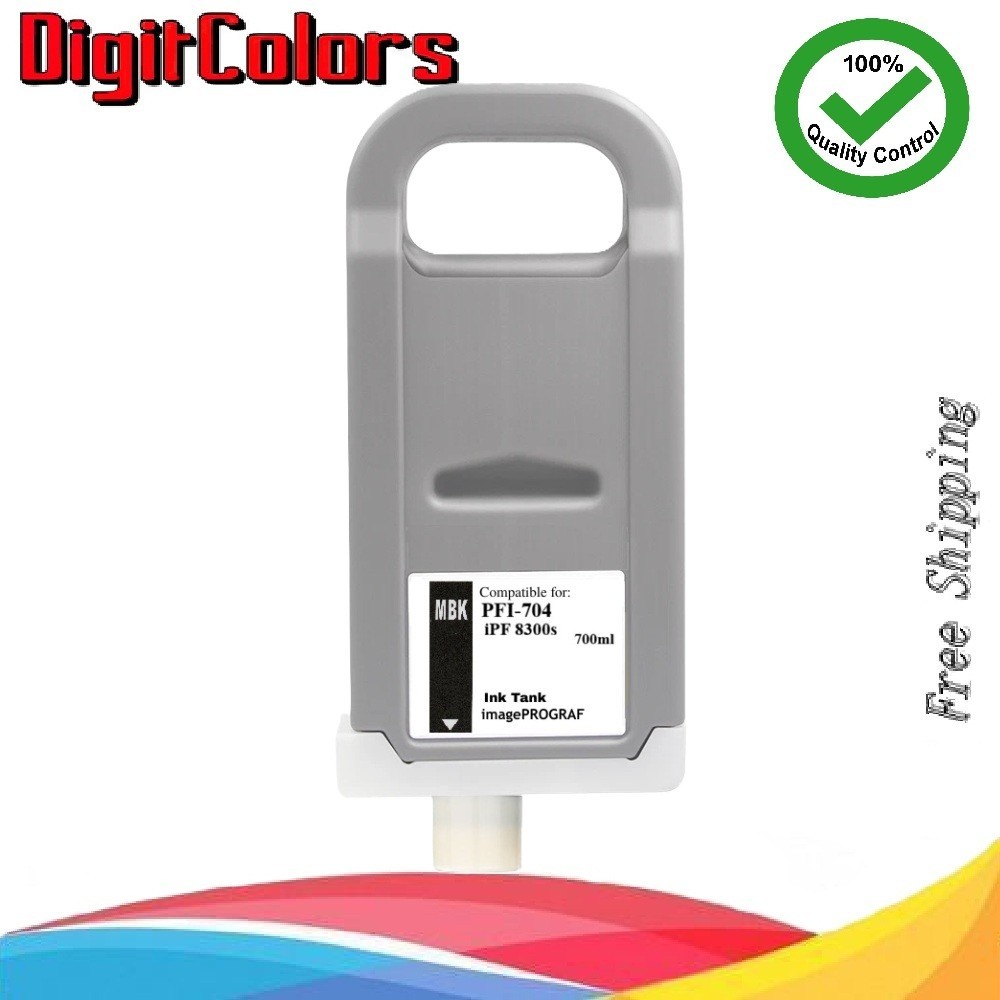 PFI-704 Matte Black Ink Cartridge for Canon IPF 8300s 8300 PFI704MBK