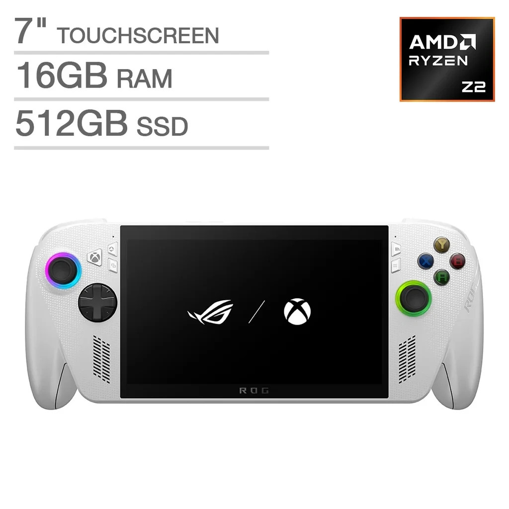 ASUS ROG XBOX Ally 7" 120Hz Touchscreen Ryzen Z2 A 16GB RAM 512GB SSD
