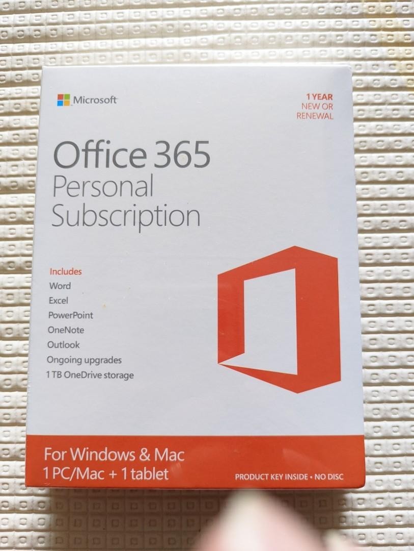 Office 365 License Account – 5 PCs/Macs + 5 Tablets (iOS and Android) 1 Year