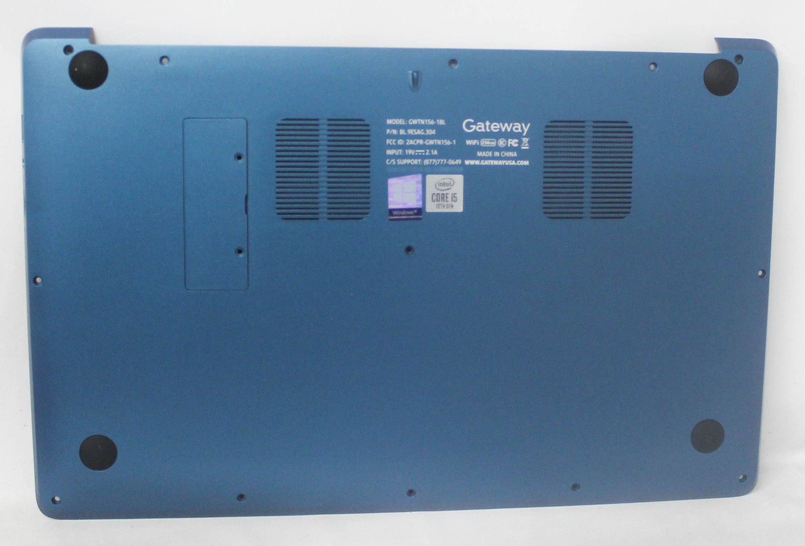 GWTN156-1BL-BASE-B Gateway Bottom Base Cover Blue Gwtn156-1Bl GRADE B