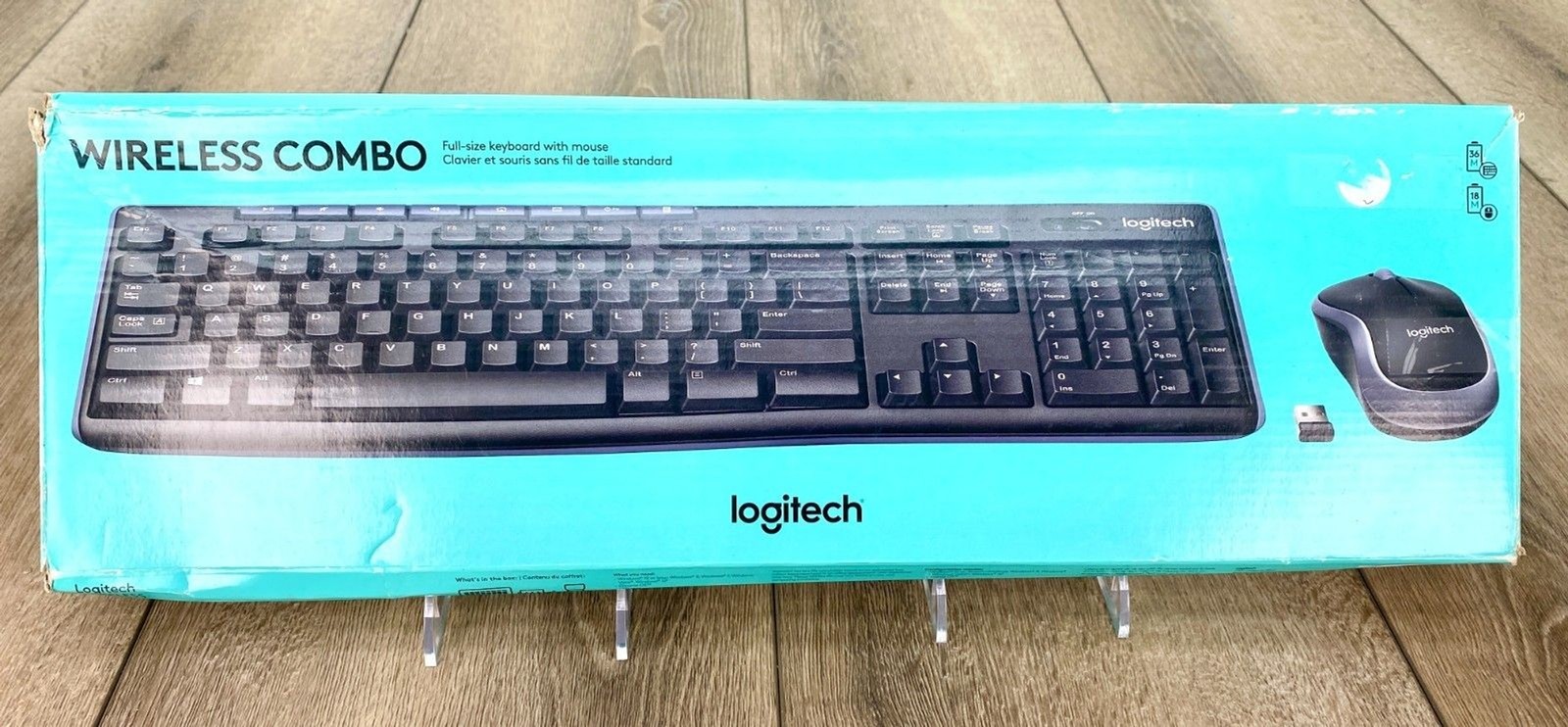 Logi Wireless Keyboard K540 and Mouse M310 USB Receiver/Dongle Set Combo