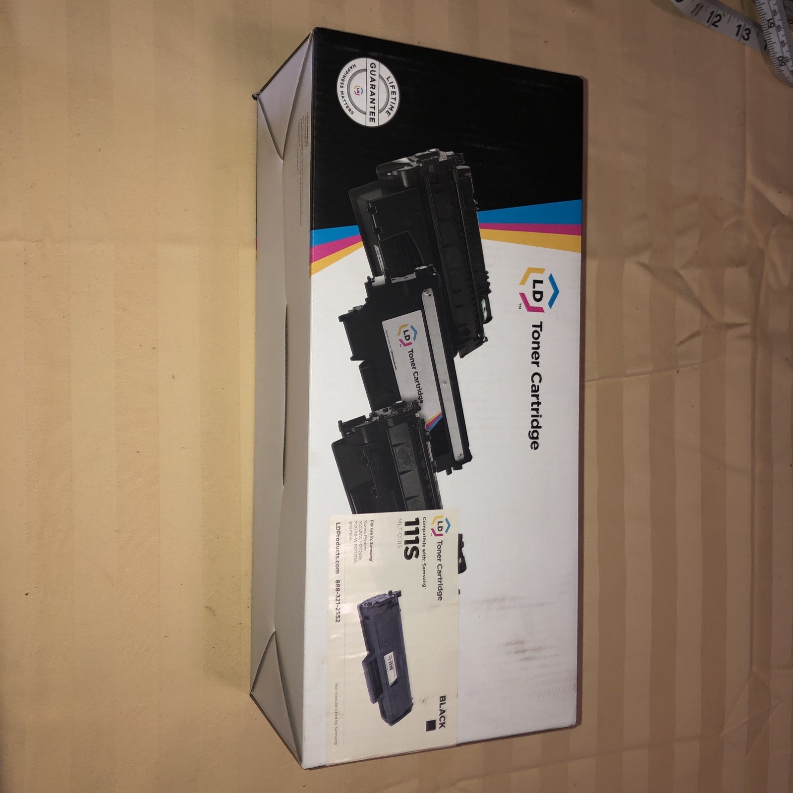 LD Toner Cartridge Fits Samsung MLT-D111S Black Xpress M2020W M2070FW Printers