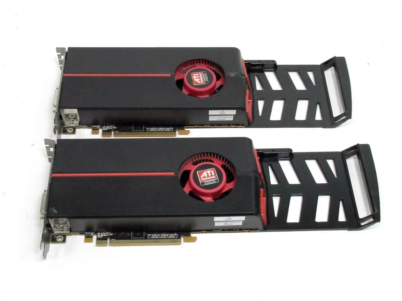 LOT OF 2 ATi Radeon C010 ATI-102-C01002(B) 1GB Dual DVI HDMI Graphics Card Works