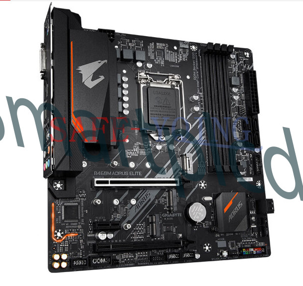 1PCS Used Gigabyte B460M AORUS ELITE MATX 4xDDR4 LGA1200 10th Gen 2xM.2