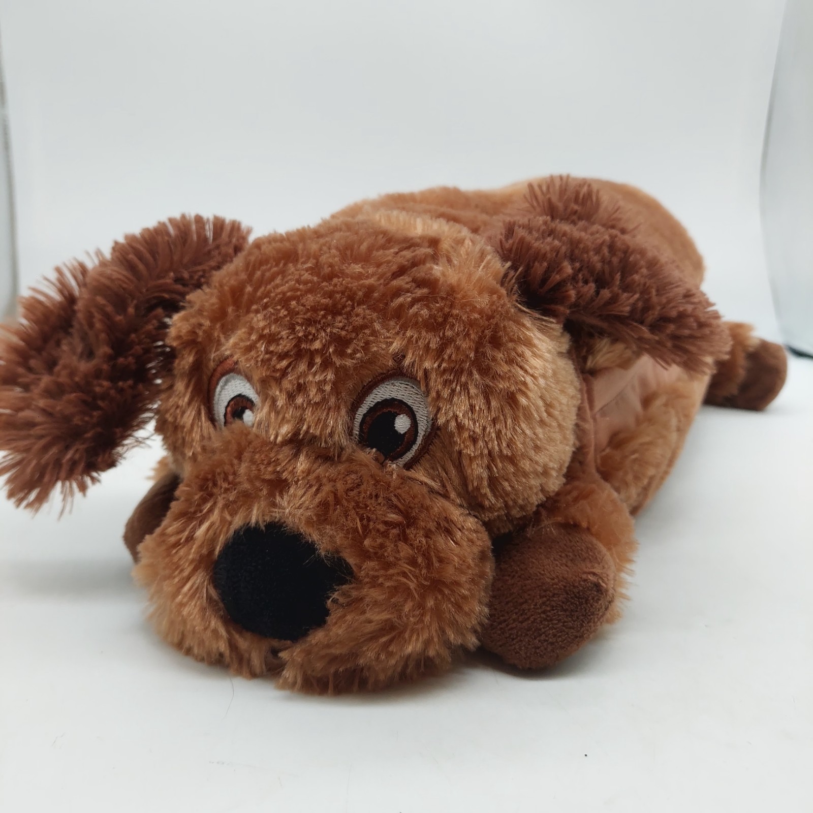 LapGear Lap Pets Tablet Pillow Tablet Stand Puppy Dog Brown Sewn Eyes 