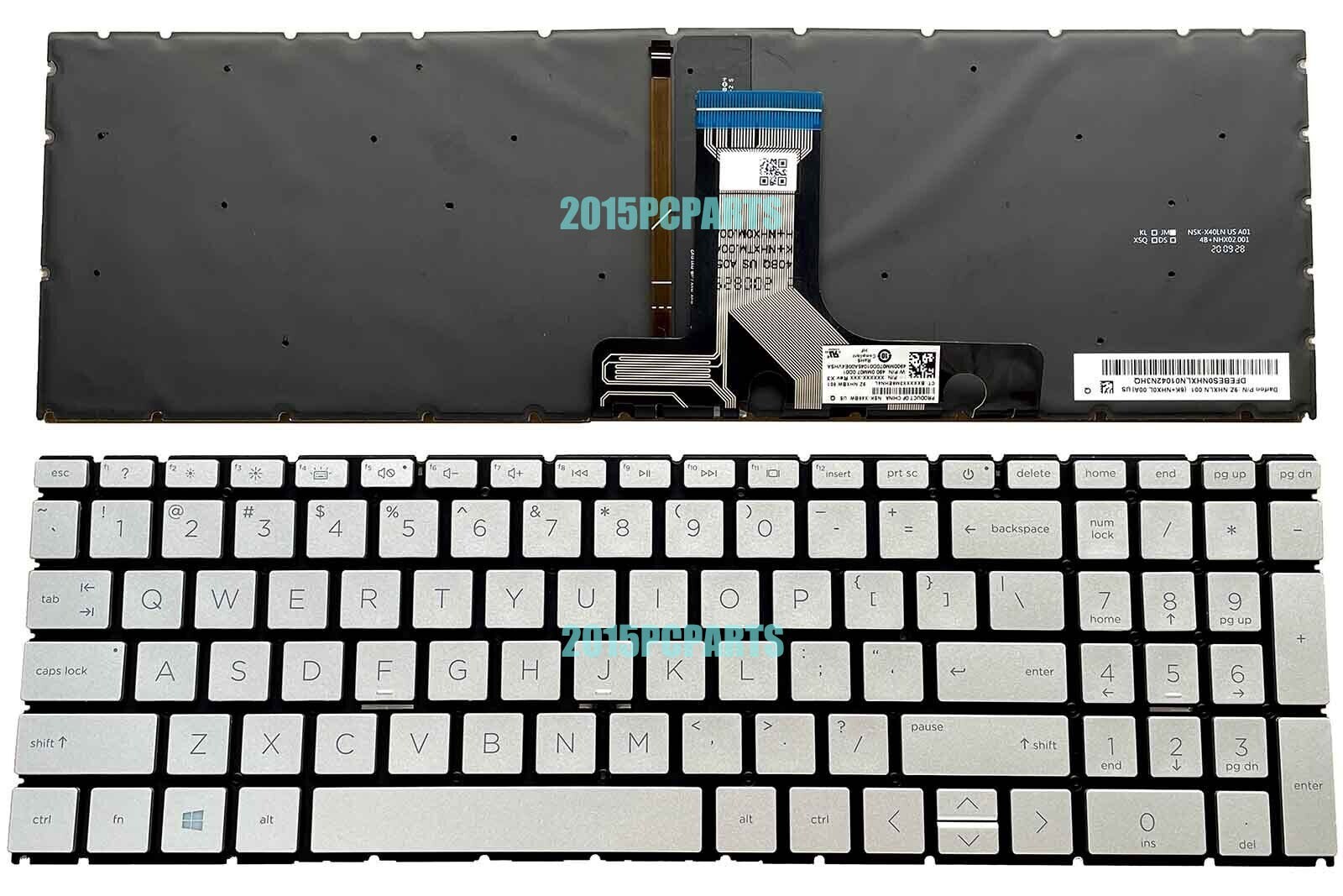 New for HP 17-CP0013DX 17-CP0025CL 17-CP0076NR 17-CP1035CL Keyboard Backlit US
