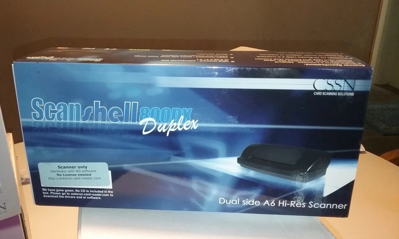 ACUANT ECW SCANSHELL 800DX DUPLEX OCR SCANNER eClinical Works Ready