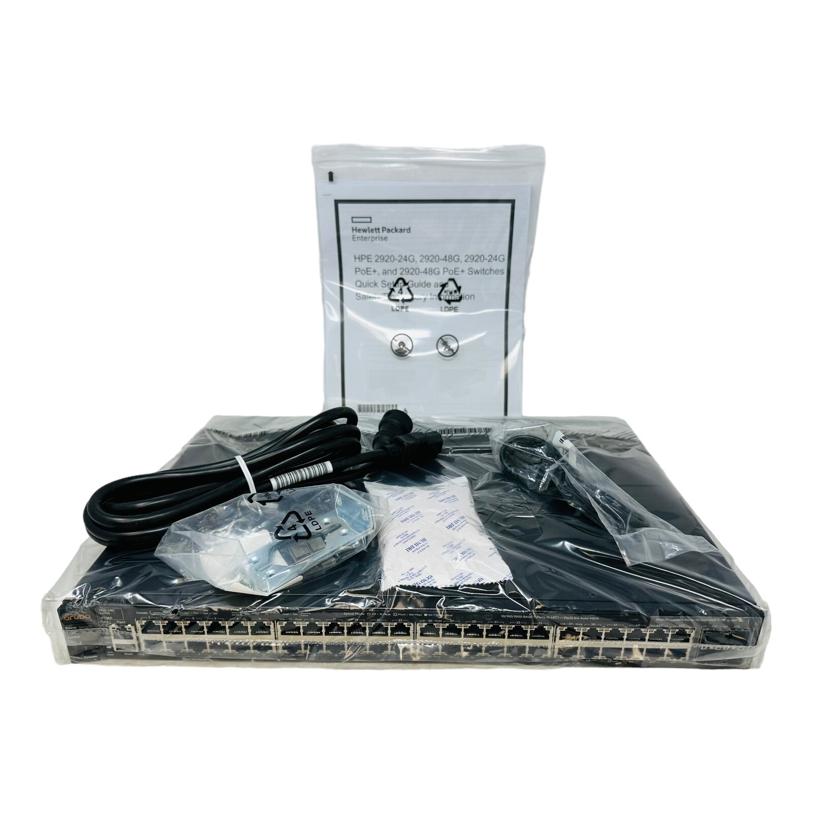 HP Aruba J9728A 2920-48G 48-Port Gigabit Switch NEW/UNUSED SURPLUS