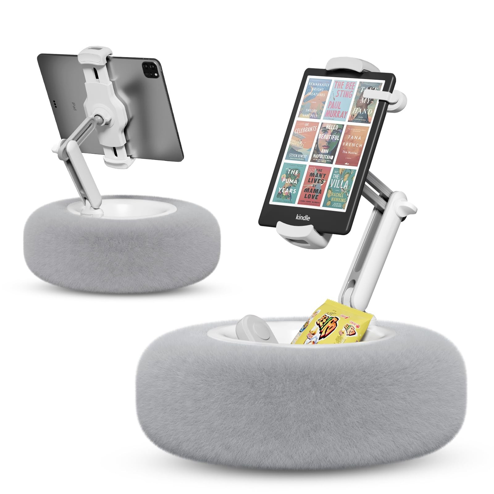 Tablet Pillow Stand for Reading, Adjustable Tablet Pillow Stand for Lap with ...