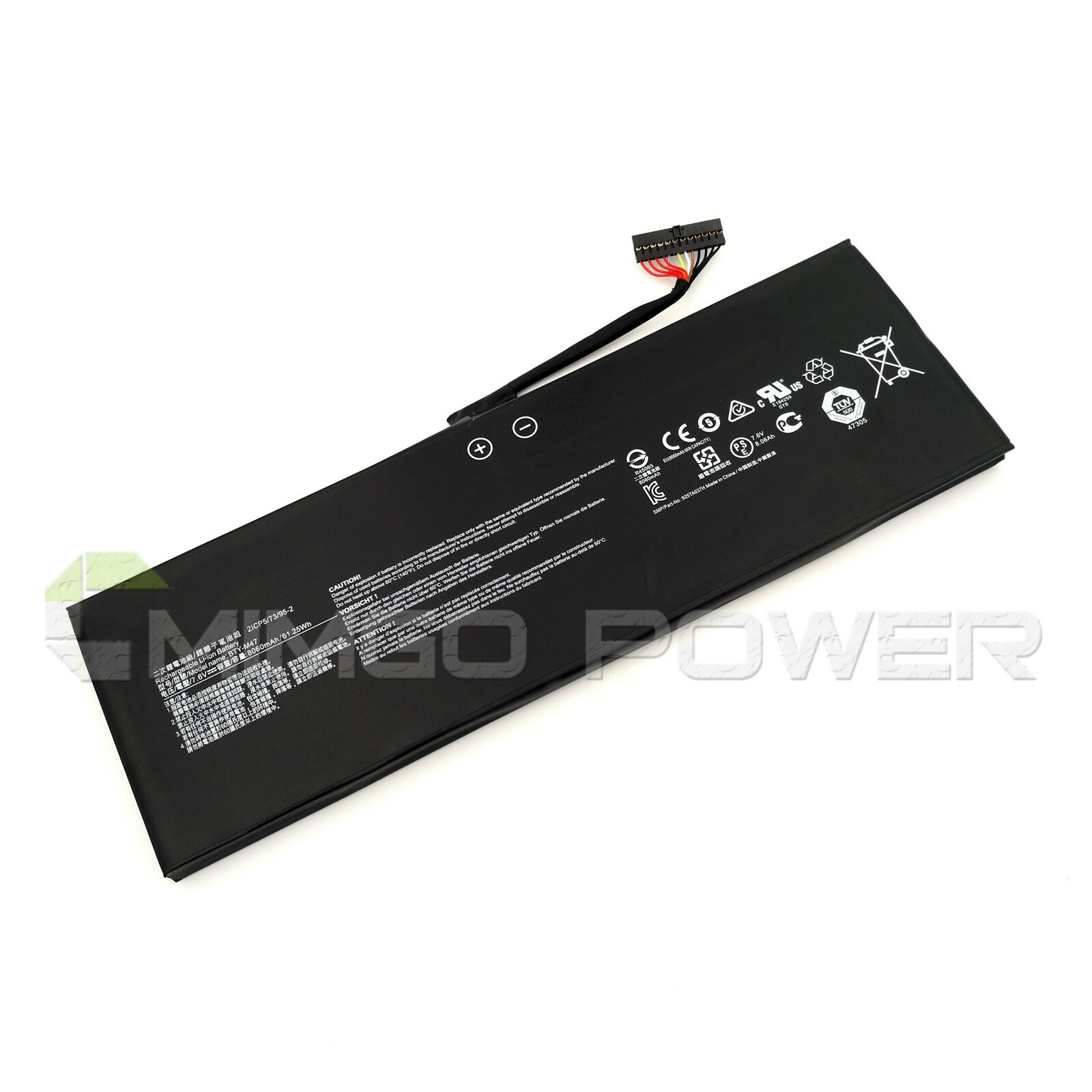 New Genuine BTY-M47 OEM Battery for Msi GS40 6QD 6QE GS43 GS43VR 7RE 6RE MS-14A1
