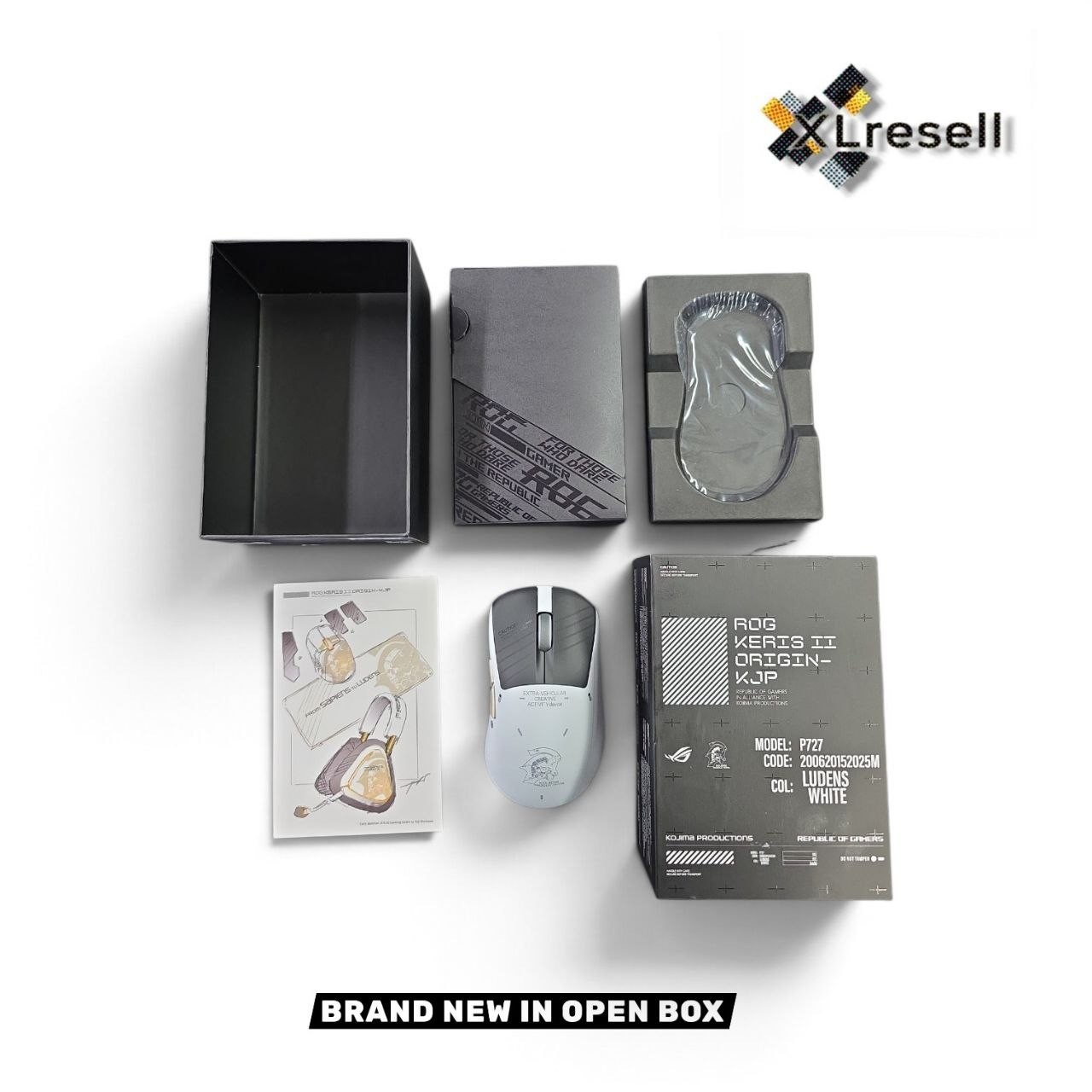 ASUS ROG Keris II Origin Wireless Optical Gaming Mouse SpeedNova KOJIMA Edition