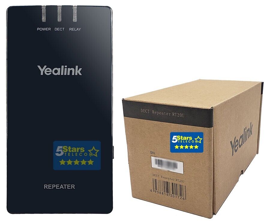 Yealink RT20U DECT Repeater - Brand New, 1 Year Warranty