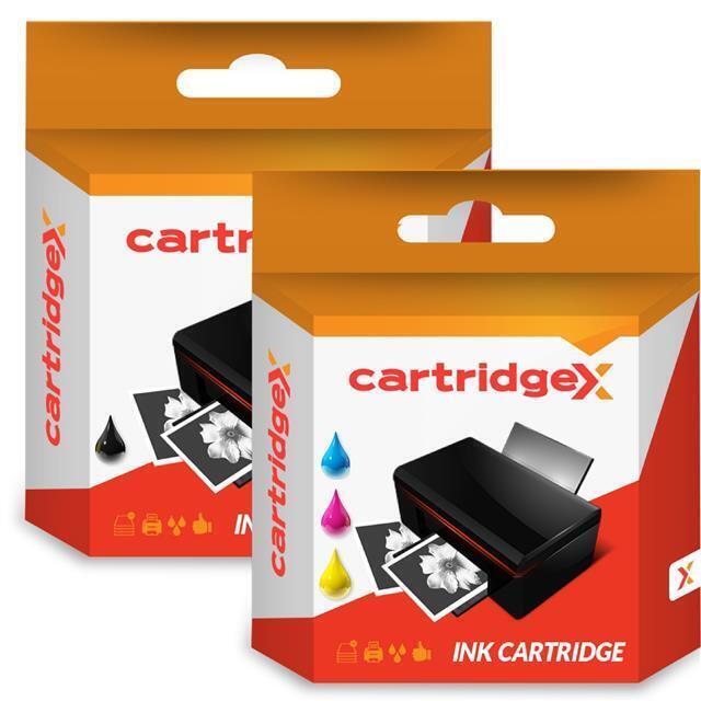 Black & Colour Ink Cartridge Compatible with HP 350 & 351 Photosmart C4385 C4400