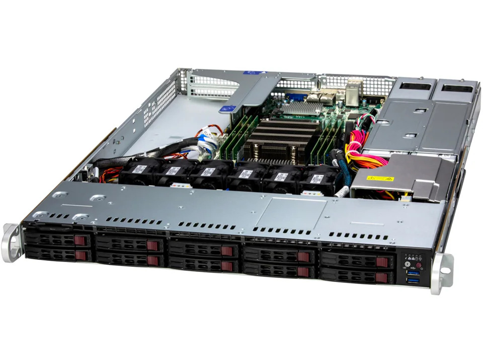 SuperMicro AS-1115SV-WTNRT 1U Server (H13SVW-NT, CSE-116BTS-R000WNP)