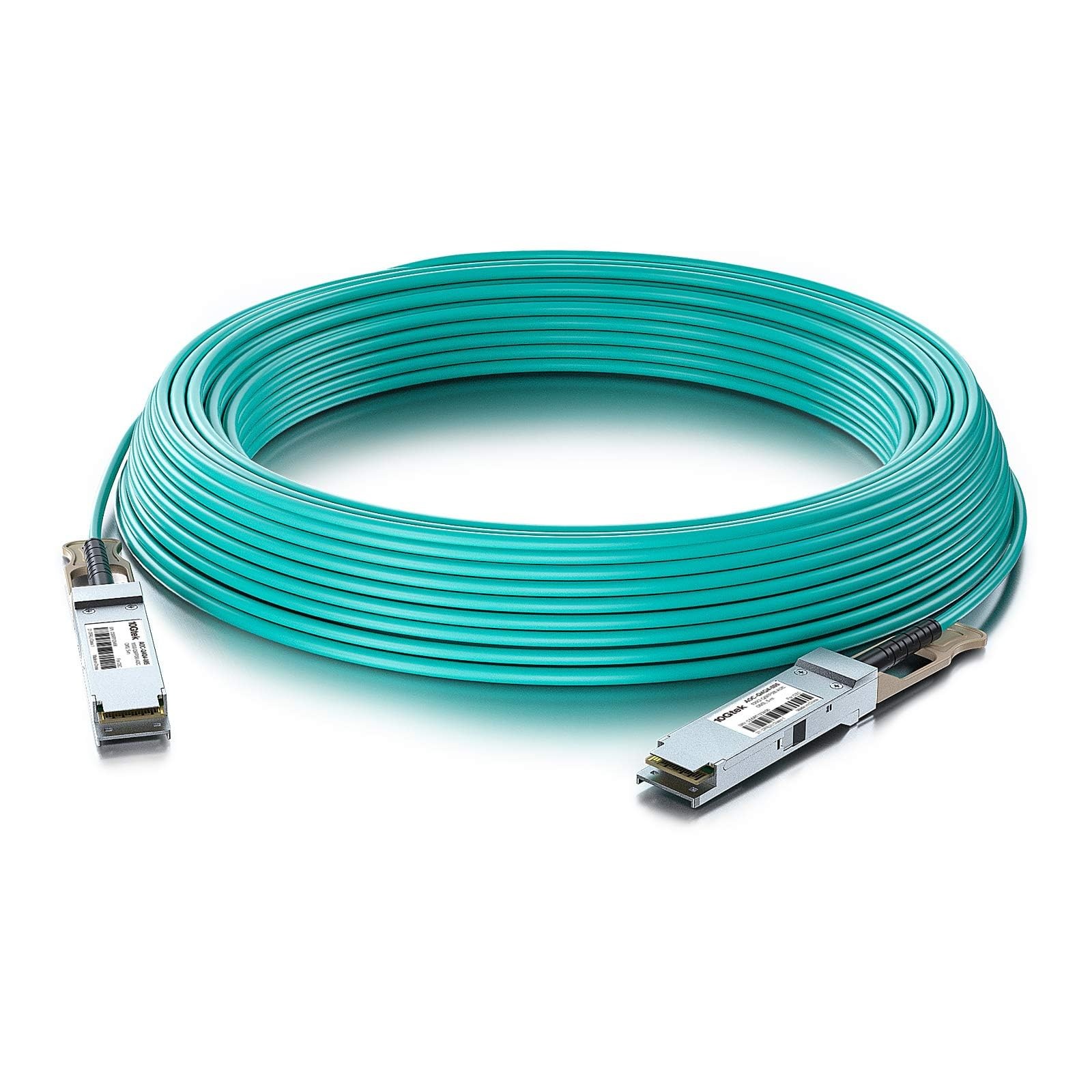 10Gtek 100G QSFP28 Active Optical Cable - 100GBASE to QSFP28EDR OM3 AOC Cable...