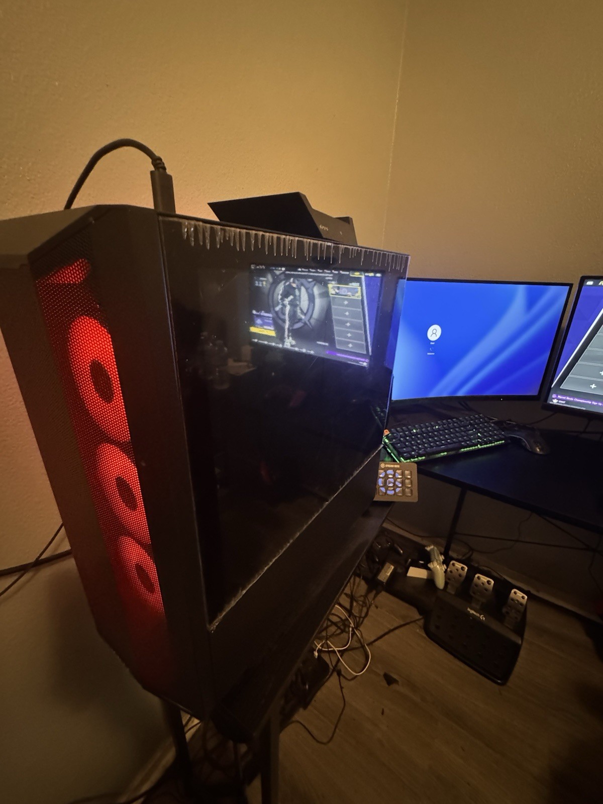 High-End Custom Gaming & Streaming Setup