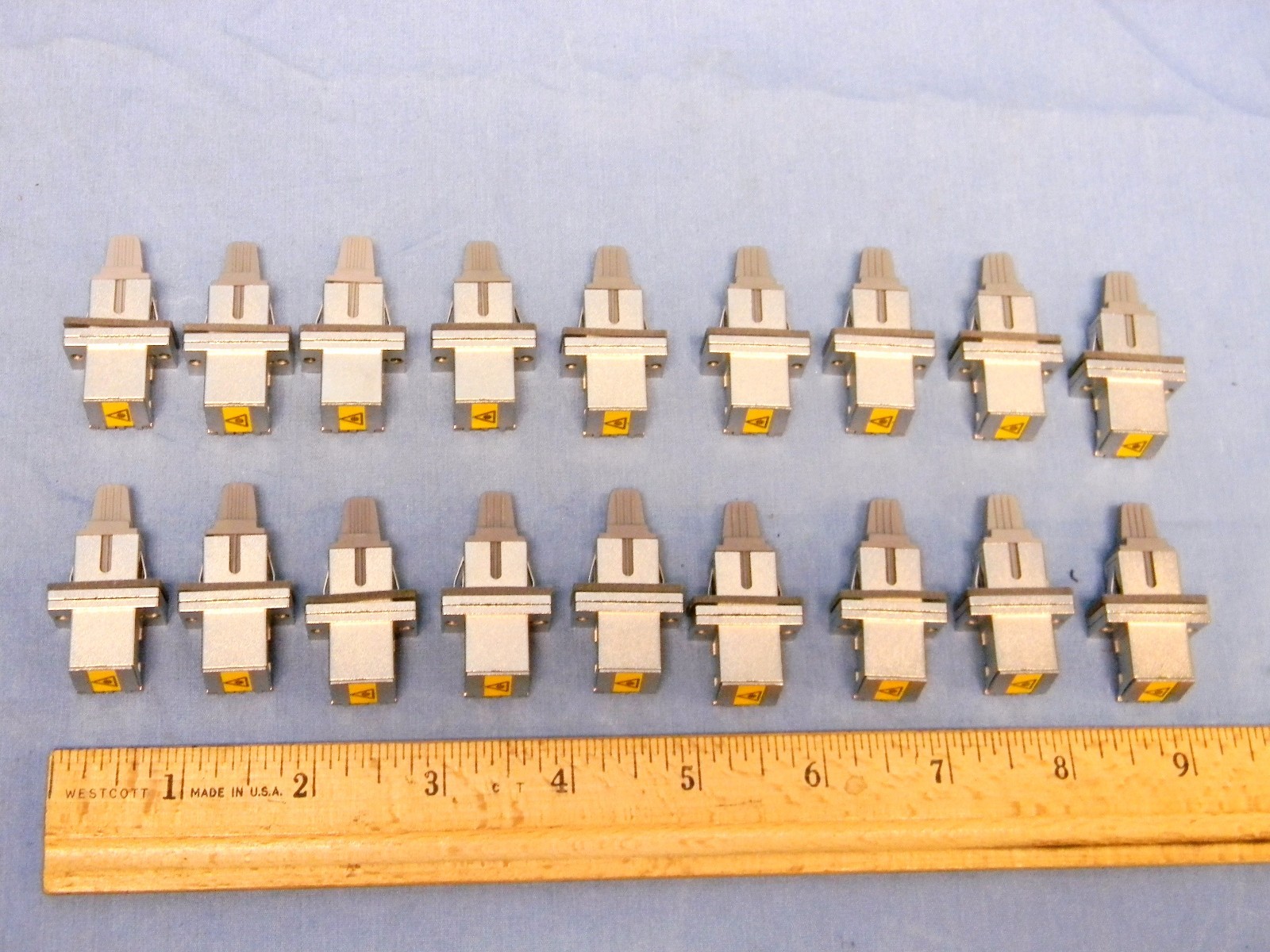 18 NEW Molex 86116-2100 EMI Fiber Optic SC Adapter w/Shutter