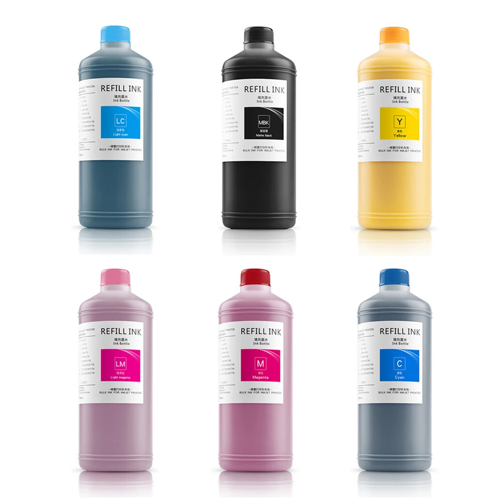 For EPS Stylus Photo T60 1400 P50 PX710W Printer DTF Pigment Ink 6pcs/set