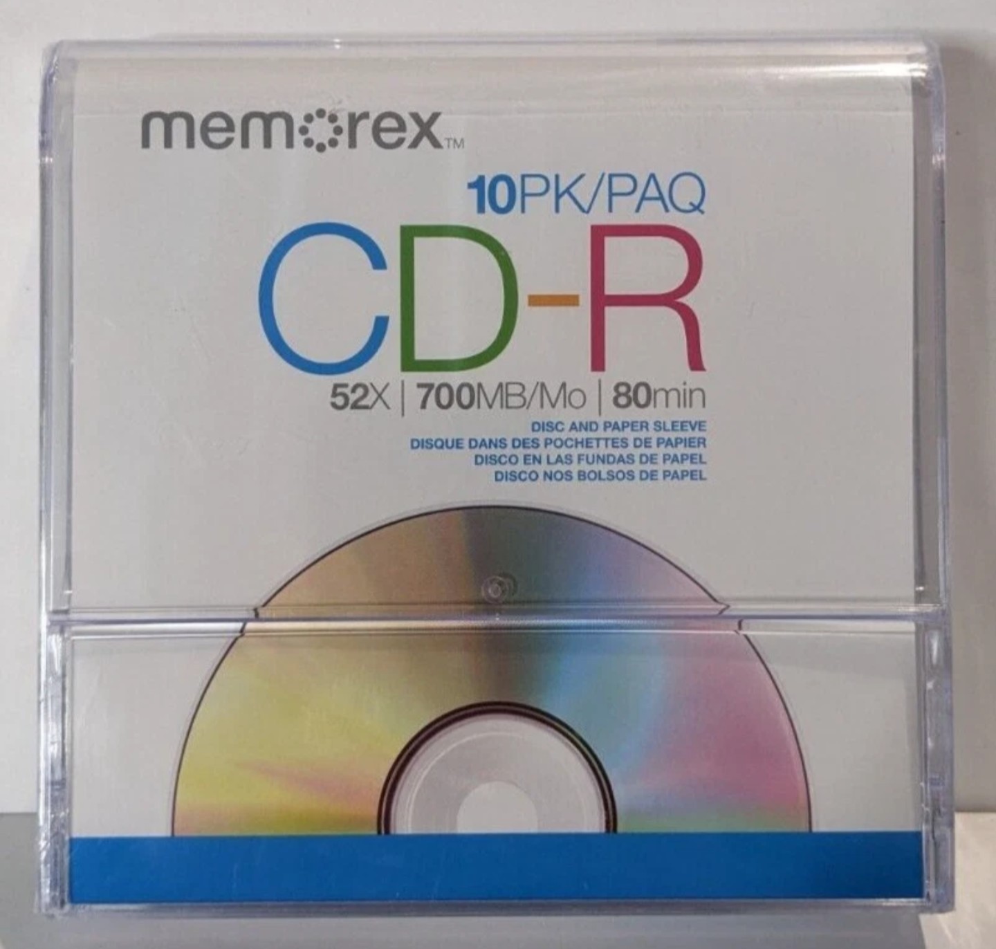 Memorex CD-R, 52x 700MB, 80 Min, 10 Pack Blank Cds - Music Photos (Only 9)