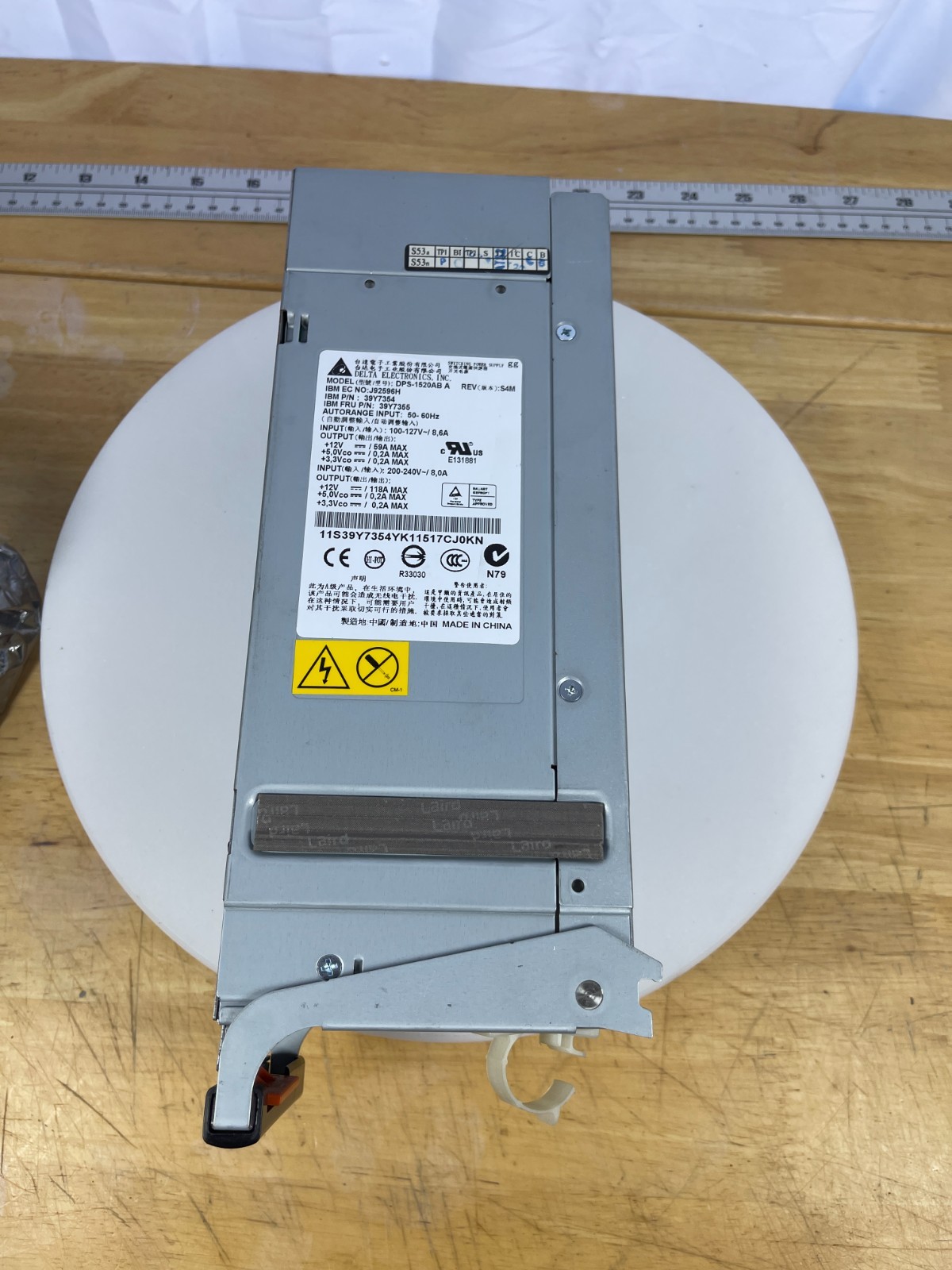IBM 39Y7355 Delta DPS-1520AB A Server Power Supply 12V 118A PSU