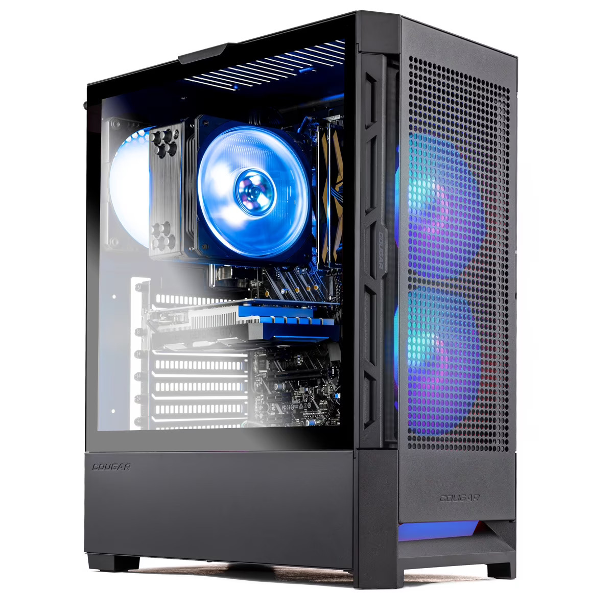 Skytech Gaming Blaze4 Mini Gaming PC, AMD R5 5500, AMD RX 9060, 1TB, Win 11