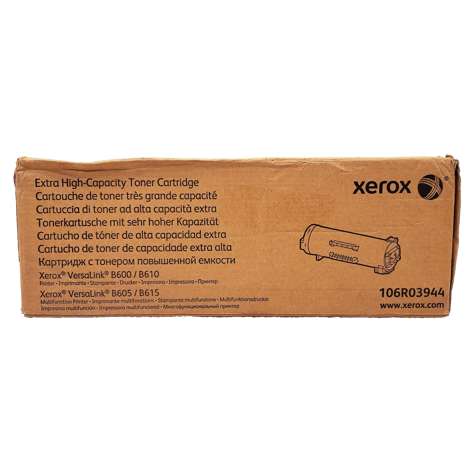 Xerox 106R03944 Extra High Capacity Black Toner - VersaLink B600 B605 B610 B615