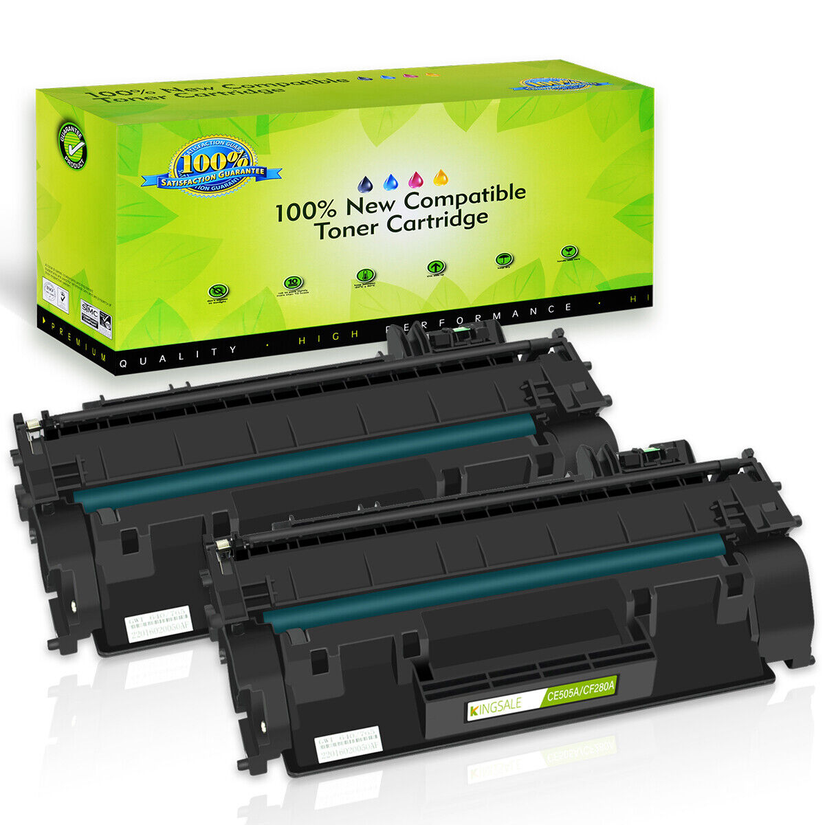 1-5PK CE505A Toner Cartridge Compatible For HP 05A LaserJet P2055dn P2035n P2035