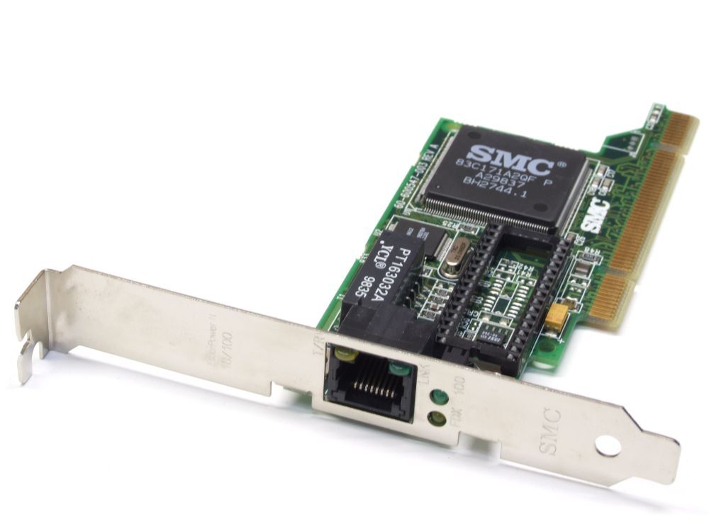 SMC 9432TX Ethernet Power II 10/100MBit PCI LAN RJ45 PC Adapter Network Card