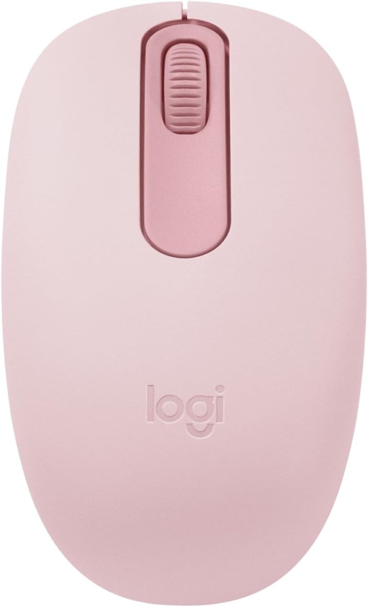 Logitech M196 Compact Ambidextrous Bluetooth Wireless Mouse - Rose