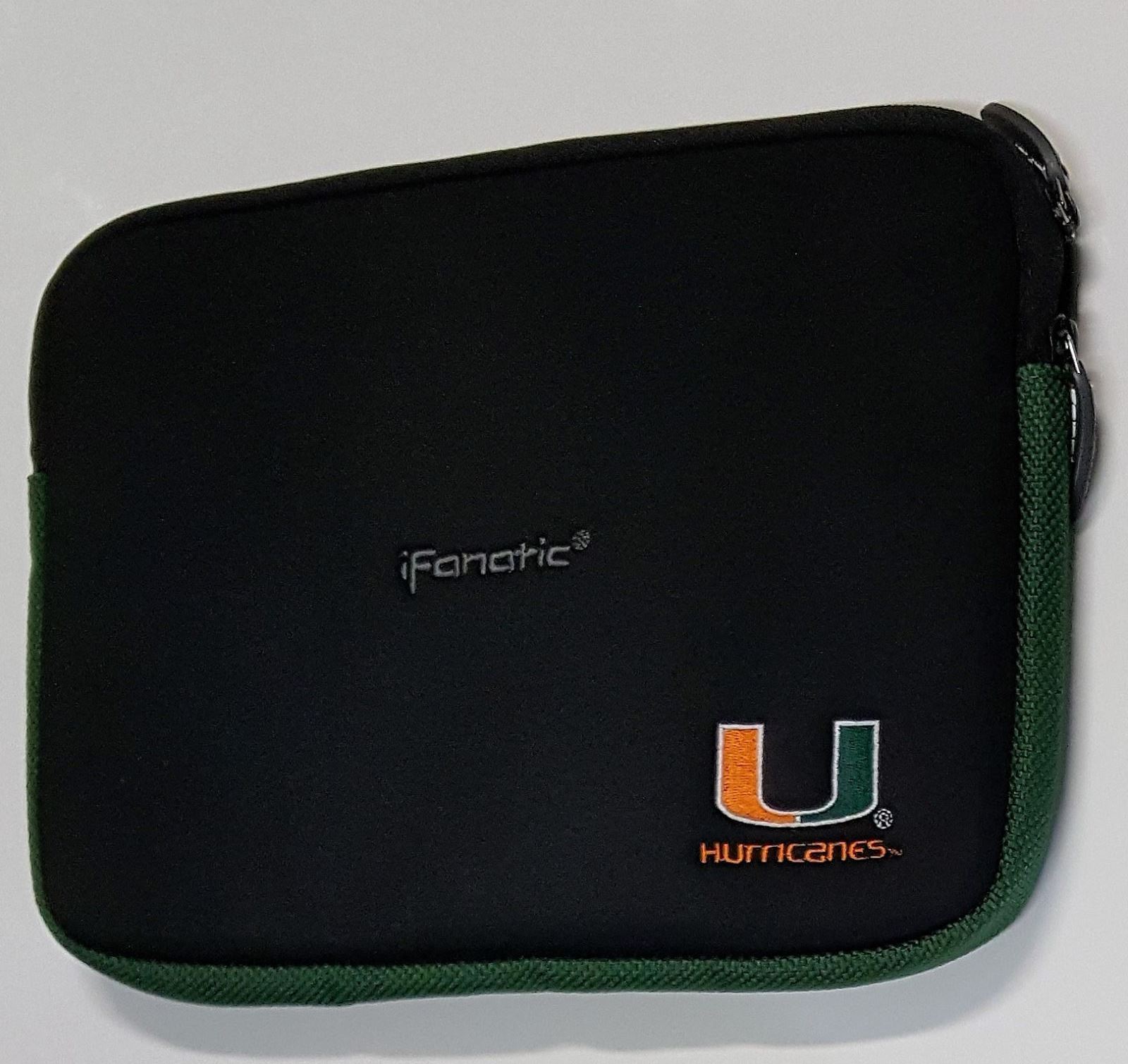 Miami Hurricanes Imprinted Netbook Tablet Sleeve Fits 9" - 11" Neoprene FREESHIP