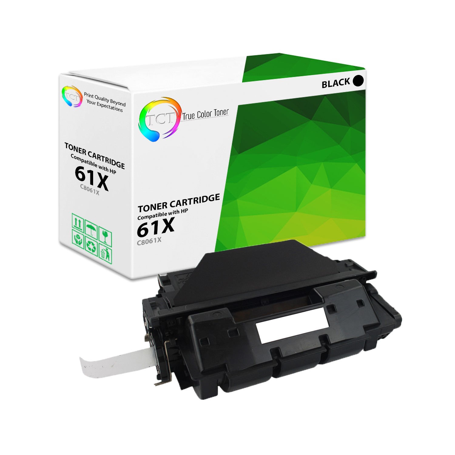 TCT Black C8061X 61X High Yield Toner Cartridge For HP LaserJet 4100 MFP 4101